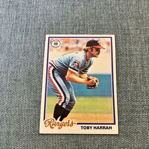 1978 Topps Texas Rangers Baseball Card Trading Card